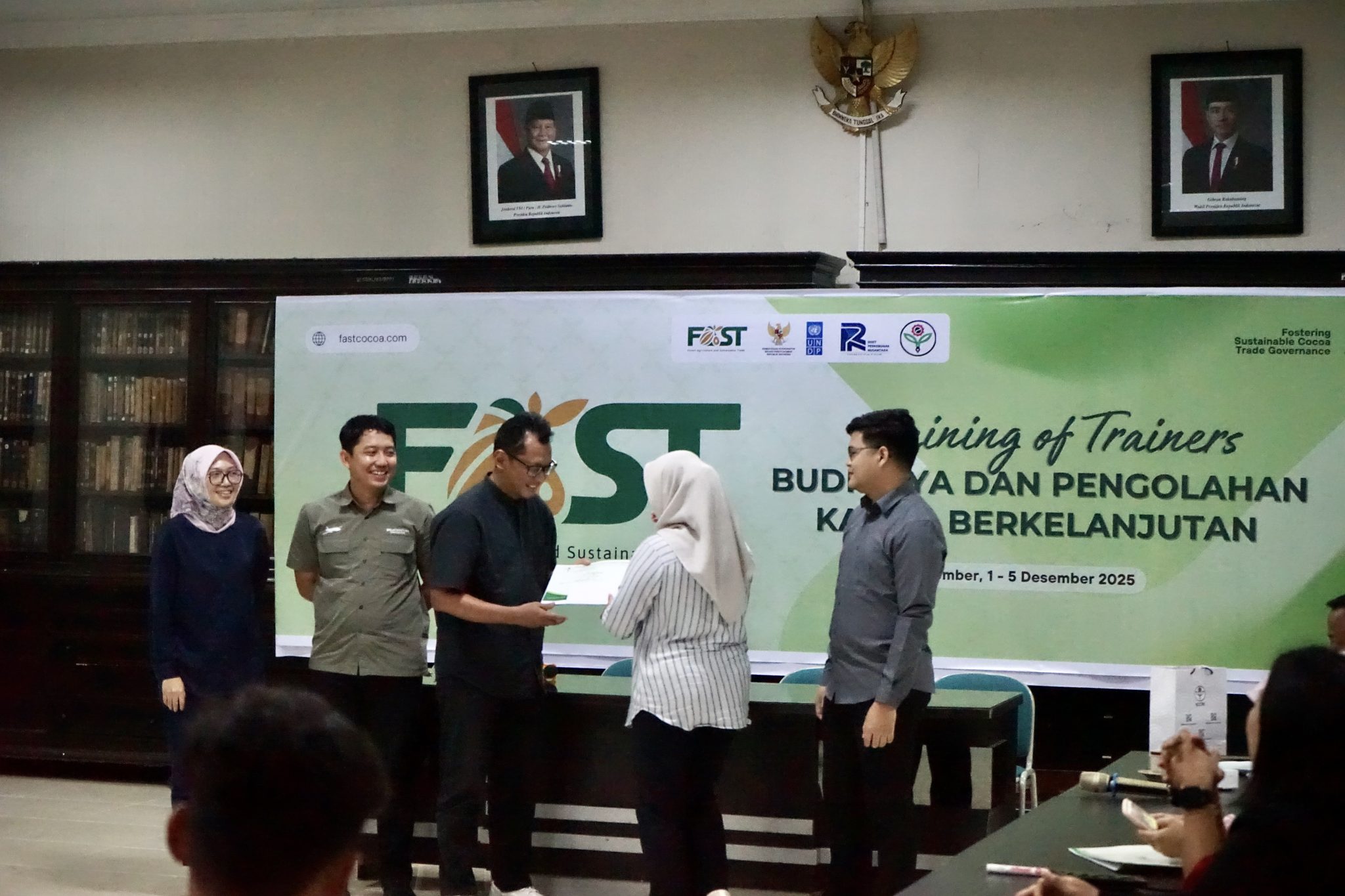 A Major Leap for Indonesia Sustainable Cocoa: FAST Project Concludes Training of Trainers⁠ 